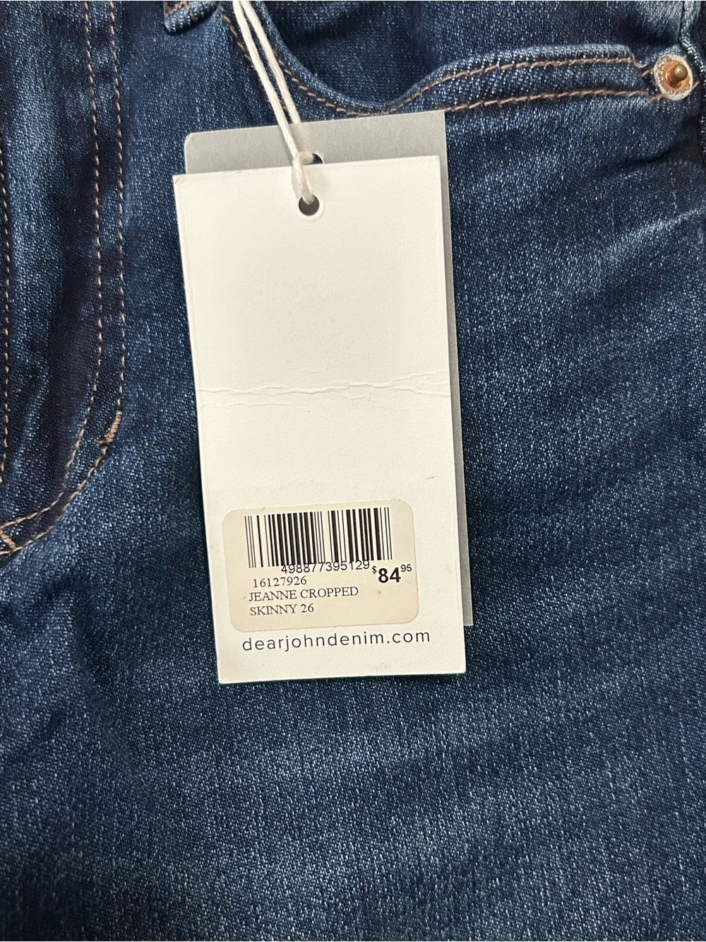 Dear John brand Jeanne high-rise cropped flare jeans - Picture 7 of 7